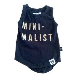 Huxbaby Minimalist Graphic Tank Top 6/12M